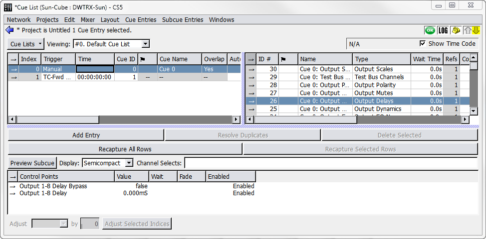 CueStation automation